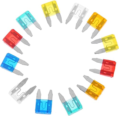 Kit mini fuse blade 5A-30A de 60pcs pour boîte fusible voiture truck et moto
