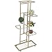 Greensen étagères de Support de Pot de Fleur Multiples, Présentoir de Plante Extérieure D'intérieur, Support de Support de Plante en Métal pour Le Salon de Patio de Jard(5 Tier)