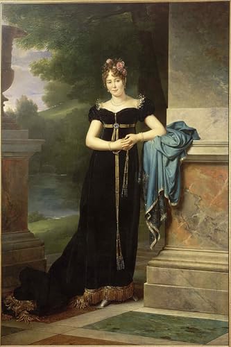 Affiches et gravures Marie Walewska Pascal Simon Gerard peinture toile salon 60x90