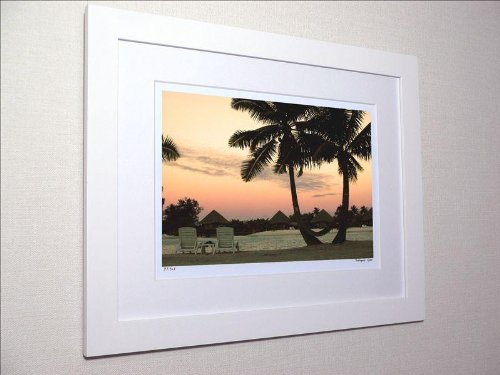 ボラボラ島 風景画 アート 絵画 インテリア Amazon.co.jp: アート