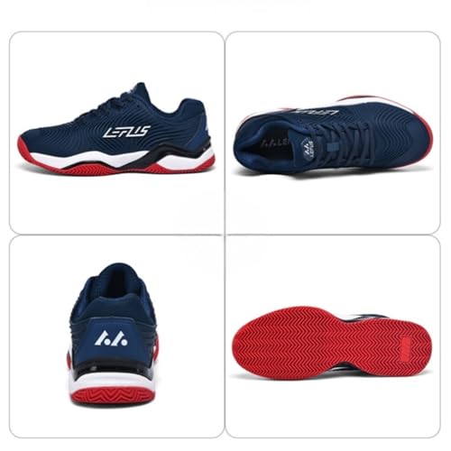 Men's Tennis Shoe Indoor Outdoor Pro Pickleball Shoes with Arch Fit Support Pickleball Sneaker for All Court Racquetball Athletic Shoes for Racquet Sport3