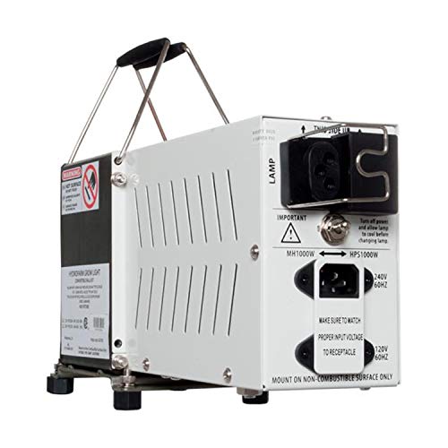Hydrofarm SGO100C Convertible Ballast, 1000W,White