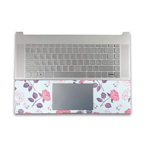 Image of Glossy Glitter Gaming Skin Compatible with HP Envy x360 16 inch (2023) - Vintage Floral - Premium 3M Vinyl Protective Wrap Decal Cover - Easy to Apply | Crafted in The USA by MightySkins