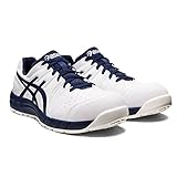 [アシックス] 安全靴 スニーカー ウィンジョブ FCP113 JSAA規定A種認定品 セーフティシューズ 紐タイプ メンズ 26.5 100ホワイト×ピーコート