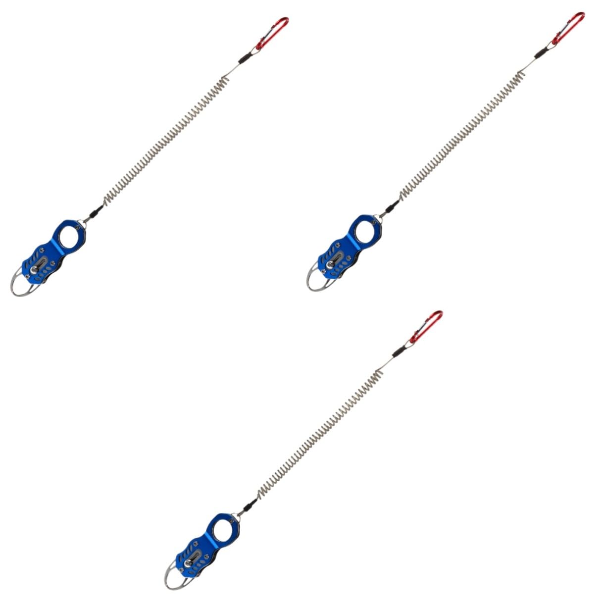 INOOMP 2 Pezzi Multiuso Gripper Gripper Grip Accessori Per Attrezzi Pesca Pesce Impugnature All'Aperto Per Conter In Acciaio Morsetto Labbro Multifunzione Forniture In Acciaio Kit