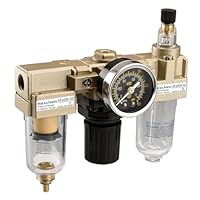 Heschen AC2000-02 Luftquellen-Regler 0-1 MPa PT 1/4 Zoll mit Messbereichsfilter