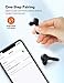 Wireless Earbuds, TaoTronics SoundLiberty 53 Pro Dual Mic Noise Cancelling Bluetooth Earbuds Hi-Fi Stereo Earphones Open Pair IPX8 USB-C Charging Case Touch Control Bluetooth 5.0 with 30H Playtime