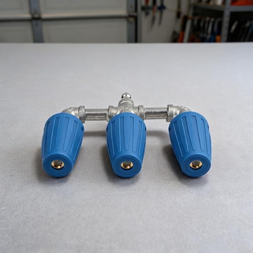 Boquilla turbo de triple flujo: presión mejorada para una limpieza rápida 3