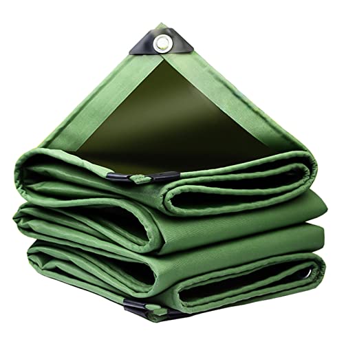 Bâche imperméable avec oeillets bâche de protection verte 4x6m - 2