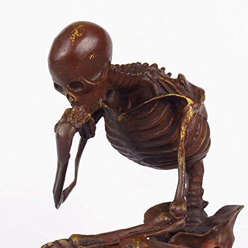 Hand Carved Sculptures By Auguste Rodin For Home Decor Office Gifts Living Room,Brass Abstract Figure,The Thinker Skeleton Statues Bronze #TOP6