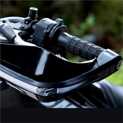Protège-mains guidon de moto universel avec clignotant intégré pour protection - 4