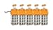 Satco S38975 150 Watt LED Hi-Lumen Temporary Hi-Bay Caged lamp; 5000K; 4 Count