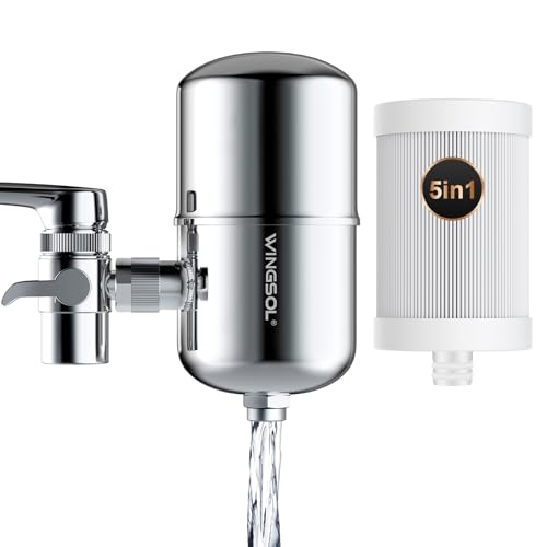 WINGSOL Faucet Filter Reduce Heavy Metals 99.6% Lead, Increase Wa...