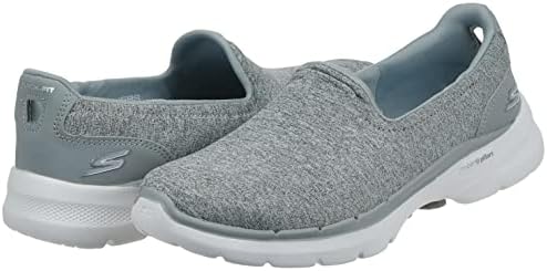 Skechers Women's GO Walk 6-Grand Horizon Sneaker, Gray, 7 Wide | Image 6