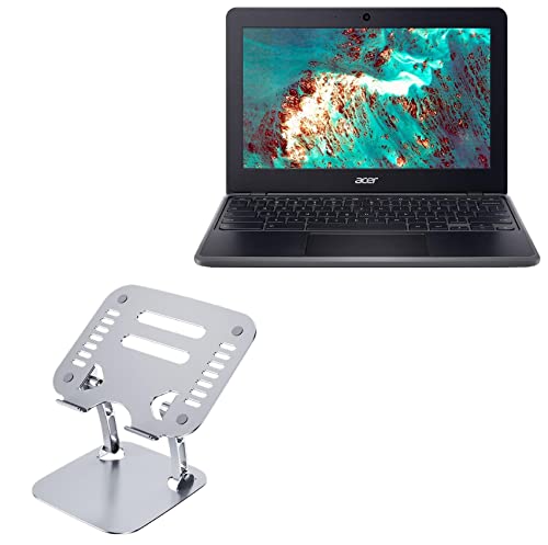 Soporte para portátil BoxWave ajustable metálico plateado