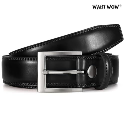 Men's Casual Leather Belt Classic Handmade Dress Belts Every Day Leather Jeans Belt for Men Work Business2