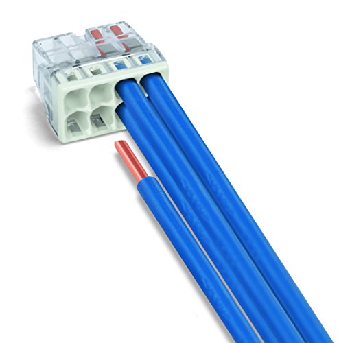 WAGO® Terminal 8 Wire Junction Box Terminal 2273-208/996-010 (Pack of 10), transparent - Image 3
