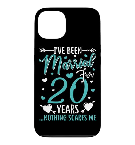 Couples Married 20 Years Funny 20th Wedding Anniversary Case for iPhone 13
