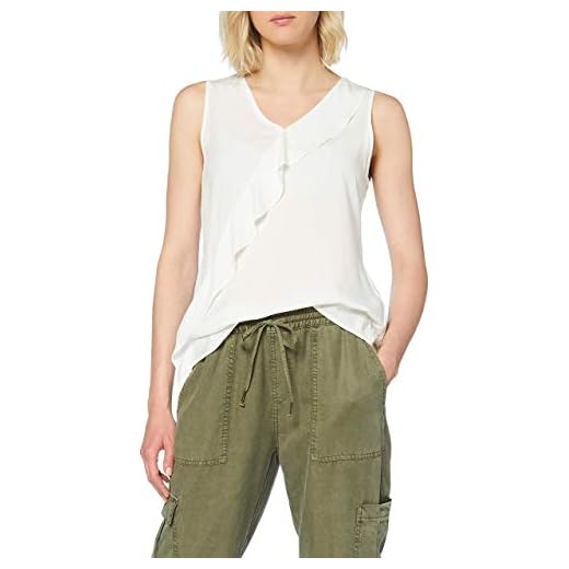 Alpina Farbenfreunde Schutzheld 2,5L reinigungsfähiger, transparenter Schutzüberzug 7 OPUS Damen Ferla Bluse, Elfenbein (Milk 1004), (Herstellergröße: 40)