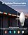 25Ft Multicolor Christmas Lights C7 Vintage Christmas String Lights with 27 Multicolor Ceramic Bulbs(2 Spare), Hanging Outdoor String Lights for Holidays, Christmas Prom Party Wedding- Green Wire