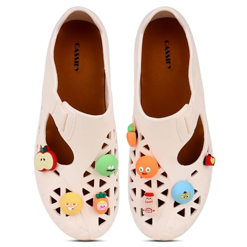 Image of CASSIEY Fashionable Comfortable Slipper Slip on Flat Sandals For Women