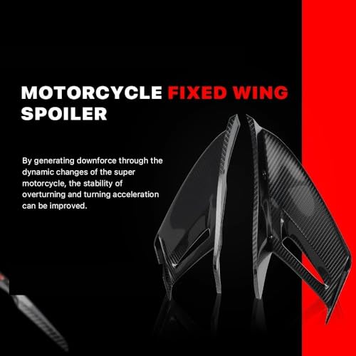Carénage aileron fixe pour moto S1000RR structure rigide et ajustement précis - 6
