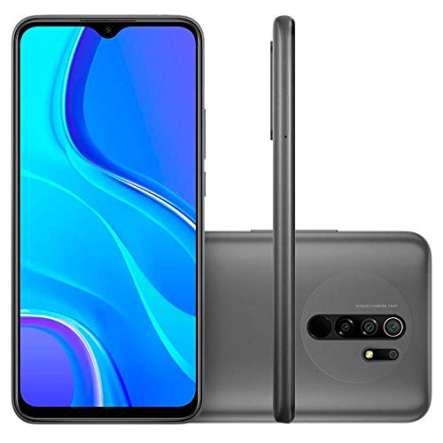 Smartphone Xiaomi Redmi 9 64GB 4GB Ram 4 Câmeras Cinza
