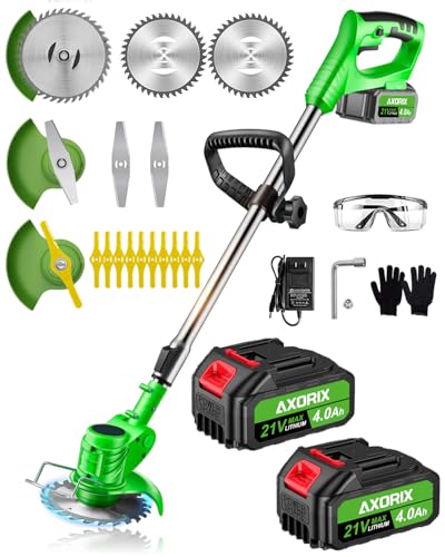 21V Weed Wacker Cordless Electric Weed Eater Battery Powered
