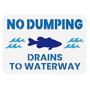 Fingerinspire DIY Wasserschutz-Schablone 29,7 x 21,1 cm