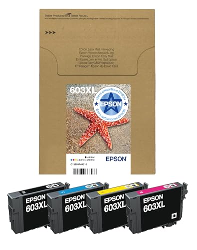 Epson Ink/604XL 603XL Étoile de mer 4 ML CY Sec