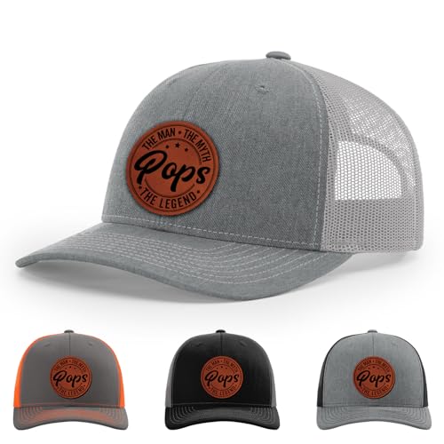 Pops The Man The Myth The Legend Hats Outdoor Cap For Women