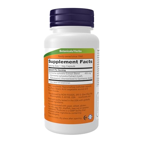 NOW Supplements Gymnema Sylvestre Extract