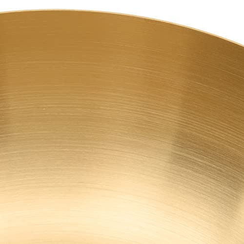 Tazón para mezclar acero inoxidable 24 cm dorado miniatura 7