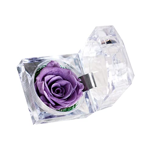 Homoyoyo Preserved Fresh Anniversary Eternity - Elegant Artificial Floral Arrangement for Lasting Memories - for Home Decor Weddings and Special Occasions All Year Round Beauty