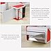 Packaging Sealing Cutter Hand-Held Packing Tape Dispenser Wide Tape Dispenser School Ofice Supply for Gift Wrapping Packaging Easy to Use Hand-held Roller for Sealing