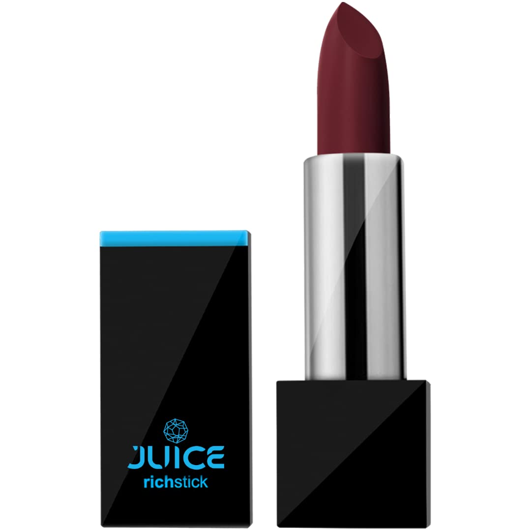 JUICE Matte Lipstick, With goodness of Shea Butter & Vitamin E, Paraben Free, Waterproof & Long Lasting | BEETROOT RED M-21