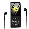 Wodgreat MP3-speler, 8 GB, MP3-speler, sport MP4-speler, 100 uur standby-tijd, verliesvrije klank, muziekspeler met hoofdtelefoon, luidspreker, FM-radio, e-book video, voicerecorder, ondersteunt tot 128 GB