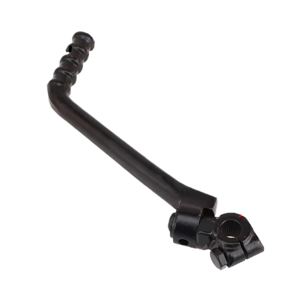 Bikkjbk Black 16Mm Motorcycle Kick Starter Pedal Lever Universal Stainless Steel Motorcycle Kick Starter Lever For 140Cc-250Cc 150Cc 160Cc 200Cc Pit/Dirt Bike