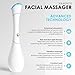 HAMINOS 4-in-1 Facial Massager Wand with Heat, Vibration & Red/Blue Light, Ionic (Galvanic) Skincare Absorption, Helps Reduce the Look of Puffiness and Revive Tired-Looking Skin