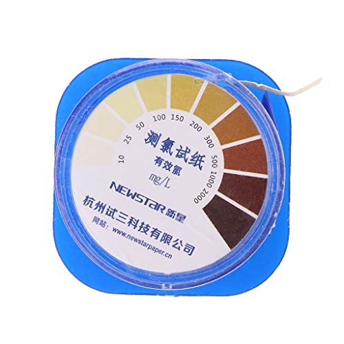 shaoyanger Chlorine Test Strips Water Quality Test Strip Swimming Pool Water Alkaline Acid Indicator Paper Testing Supplies