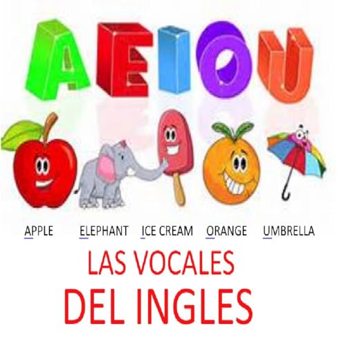 Las Vocales del Ingles Audiolibro Por Frank Gerace arte de portada