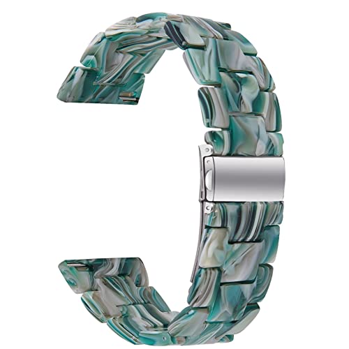 Bracelet de montre en résine 20mm stylé du bureau au sport pour Vivoactive 3