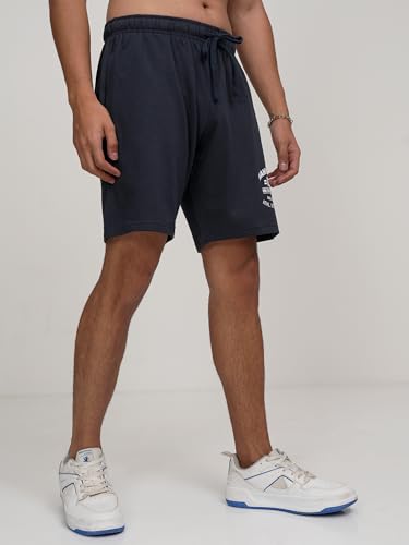 Image of Highlander Men's Slim Fit Regular Shorts | Solid | Strachable Shorts| Mid-Rise| Shorts