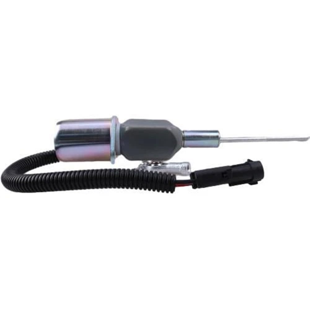 Valvola di arresto elettrica del carburante da 12 V, RE53507, per trattori 4555, 4560, 4755, 4760, spegnimento rapido ≤ 0,5 s, impermeabile IP67, sostituzione diretta per il controllo del