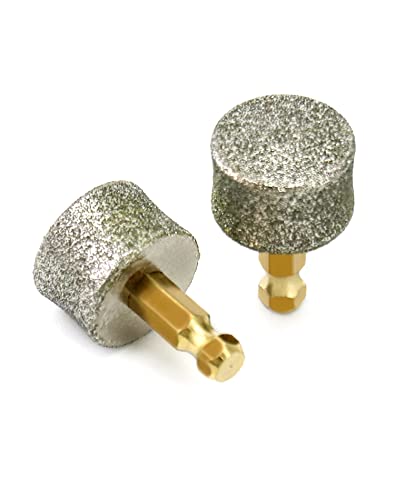 QWORK-Dog-Nail-Grinder-Replacement-Head-10-PackPet-Nail-Grinder-Diamond-Tip-Replacement-Professional-Spare-Grinding-Head-for-Electric-Pet-Paw-Trimmer-Nail-Grinder-Dog-Claw-Smoothing-Grinder-Bits