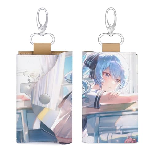 キーケース スマートキー対応 キャラクター キーケース 財布 キーケース 小銭入れ付き キーホルダー 可愛い スマートキーケース カード入れ付き 薄型 車キーケース 6連 多機能 大容量 コンパクト プレゼント（Amazon）