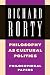 Philosophy as Cultural Politics: Volume 4: Philosophical Papers