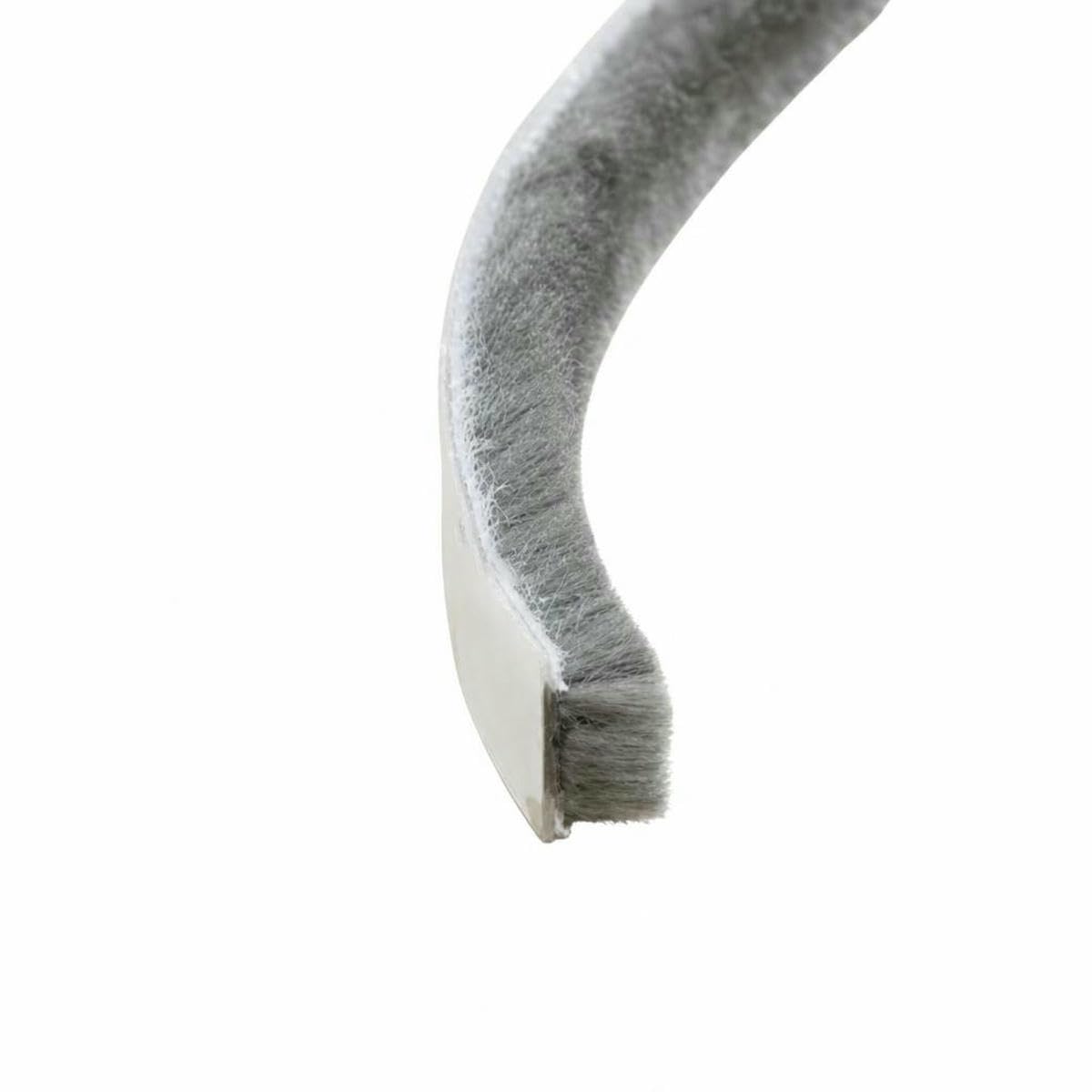 Jmgdj Grey 9X 5Mm 5/10/20M Self-Adhesive Wool Sealing Strip, Aluminum Alloy Door And Window Insulation, Sound Insulation, And Collision Prevention-20M