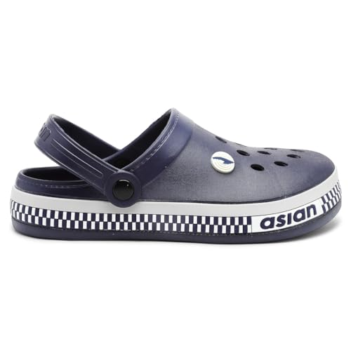 Image of ASIAN Men's AGC-02 Trendy Stylish Fashionable Clogs | Sandals with Lightweight Regular wear Casual Clogs with Ultra Soft & Flexibility Technology Clogs for Men's & Boy's