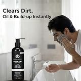 The Man Company Activated Charcoal Face Wash for Men Anti Pollution, Acne Oil Control, Deep Cleansing, Blackheads Removal, Suitable for All Skin Types, 100Ml